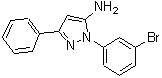 CAS#: 890764-15-5, 1-(3-Bromophenyl)-3-phenyl-1H-pyrazol-5-amine