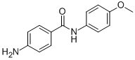 CAS 登录号：891-35-0， 4-氨基-N-(4-甲氧基-苯基)-苯甲酰胺
