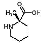 CAS 登录号：89115-95-7， (2S)-2-甲基-2-哌啶羧酸