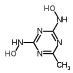 CAS#: 89125-20-2, N-[4-(hydroxyamino)-6-methyl-1,3,5-triazin-2-yl]hydroxylamine
