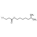 CAS#: 89136-90-3, 6-Methylheptyl 3-sulfanylpropanoate