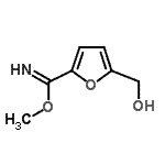 CAS 登录号：89149-71-3， 甲基5-(羟基甲基)-2-呋喃甲亚氨酸酯