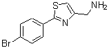 CAS#: 89152-87-4, [2-(4-bromophenyl)thiazol-4-yl]methanamine