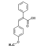 CAS#: 89156-94-5, (2Z)-3-(4-Methoxyphenyl)-2-phenylacrylic acid