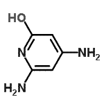CAS 登录号：89179-68-0， 4,6-二氨基-2(1H)-吡啶酮