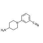 CAS#: 891854-16-3, 3-(4-Amino-1-piperidinyl)benzonitrile