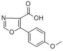 CAS 登录号：89205-07-2， 5-(4-甲氧基苯基)-1,3-恶唑-4-羧酸