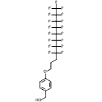 CAS#: 892155-69-0, {4-[(4,4,5,5,6,6,7,7,8,8,9,9,10,10,11,11,11-Heptadecafluoroundecyl)oxy]phenyl}methanol