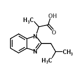 CAS#: 892241-05-3, 2-(2-Isobutyl-1H-benzimidazol-1-yl)propanoic acid