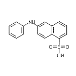 CAS 登录号：89238-78-8， 6-苯胺基-1-萘磺酸