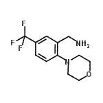 CAS 登录号：892502-14-6， 1-[2-(4-吗啉基)-5-(三氟甲基)苯基]甲胺