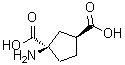 CAS 登录号：89253-38-3， (1R,3S)-1-氨基-1,3-环戊烷二甲酸