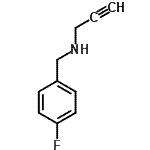 CAS 登录号：892596-78-0， N-(4-氟苄基)-2-丙炔-1-胺
