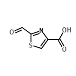 CAS#: 89283-79-4, 2-Formyl-1,3-thiazole-4-carboxylic acid