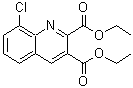 CAS 登录号：892874-60-1， 8-氯-2,3-喹啉二羧酸二乙酯