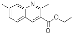 CAS 登录号：892874-65-6， 2,7-二甲基-3-喹啉羧酸乙酯