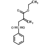 CAS 登录号：89295-32-9， 乙基2-[(苯磺酰基)甲基]丙烯酸酯