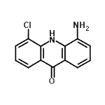 CAS 登录号：893612-47-0， 4-氨基-5-氯-9(10H)-吖啶酮