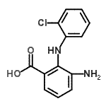 CAS#: 893613-01-9, 3-Amino-2-[(2-chlorophenyl)amino]benzoic acid