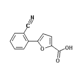 CAS#: 893638-36-3, 5-(2-Cyanophenyl)-2-furoic acid