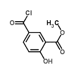 CAS#: 89366-33-6, Methyl 5-(chlorocarbonyl)-2-hydroxybenzoate