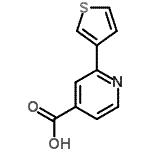 CAS#: 893723-63-2, 2-(3-Thienyl)isonicotinic acid