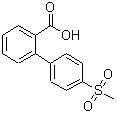 CAS 登录号：893736-90-8， 4'-(甲基磺酰基)-2-联苯基羧酸