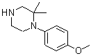 CAS 登录号：893748-41-9， 1-(4-甲氧基苯基)-2,2-二甲基哌嗪