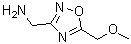 CAS 登录号：893748-77-1， 1-[5-(甲氧基甲基)-1,2,4-恶二唑-3-基]甲胺