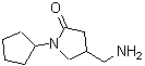 CAS 登录号：893750-56-6， 4-(氨基甲基)-1-环戊基-2-吡咯烷酮