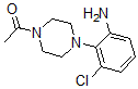 CAS 登录号：893779-10-7， 1-[4-(2-氨基-6-氯苯基)-1-哌嗪基]-乙酮