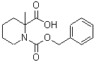 CAS#: 89391-18-4, 1-[(Benzyloxy)carbonyl]-2-methyl-2-piperidinecarboxylic acid