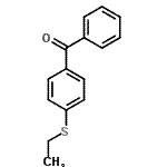 CAS 登录号：89407-25-0， [4-(乙硫基)苯基](苯基)甲酮