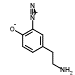 CAS#: 89411-46-1, 4-(2-Aminoethyl)-2-diazoniophenolate