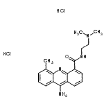 CAS#: 89459-10-9, 9-Amino-N-[2-(dimethylamino)ethyl]-5-methyl-4-acridinecarboxamide dihydrochloride