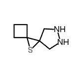 CAS 登录号：89511-13-7， 10-硫杂-7,8-二氮杂二螺[3.0.4.1]癸烷