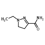 CAS#: 89531-97-5, 1-Ethyl-4,5-dihydro-1H-pyrazole-3-carboxamide