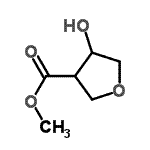 CAS 登录号：89599-39-3， 甲基4-羟基四氢-3-呋喃羧酸酯