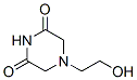 CAS 登录号：89601-03-6， 4-(2-羟基乙基)-2,6-哌嗪二酮