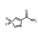 CAS#: 89602-34-6, 1,3-Thiazole-4-carboxamide 1-oxide 1-sulfide
