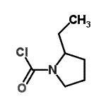 CAS 登录号：89629-92-5， 2-乙基-1-吡咯烷羰基氯化物