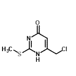CAS 登录号：89639-37-2， 6-(氯甲基)-2-(甲硫基)-4(1H)-嘧啶酮