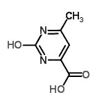 CAS 登录号：89640-83-5， 6-甲基-2-氧代-1,2-二氢-4-嘧啶羧酸