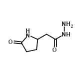 CAS 登录号：89691-71-4， 2-(5-氧代-2-吡咯烷基)乙酰肼