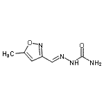 CAS#: 89727-83-3, (2E)-2-[(5-Methyl-1,2-oxazol-3-yl)methylene]hydrazinecarboxamide