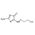 CAS#: 897664-99-2, 2-Amino-5-[(2-hydroxyethoxy)amino]-4H-imidazol-4-one