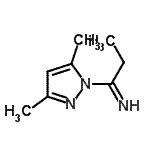 CAS#: 897665-22-4, 1-(3,5-Dimethyl-1H-pyrazol-1-yl)-1-propanimine