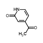 CAS 登录号：89791-83-3， 4-乙酰基-2(1H)-吡啶酮