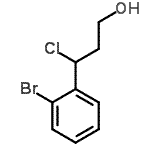 CAS#: 897918-85-3, 3-(2-Bromophenyl)-3-chloro-1-propanol