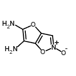 CAS 登录号：897938-11-3， 呋喃并[2,3-d][1,2]恶唑-5,6-二胺2-氧化物